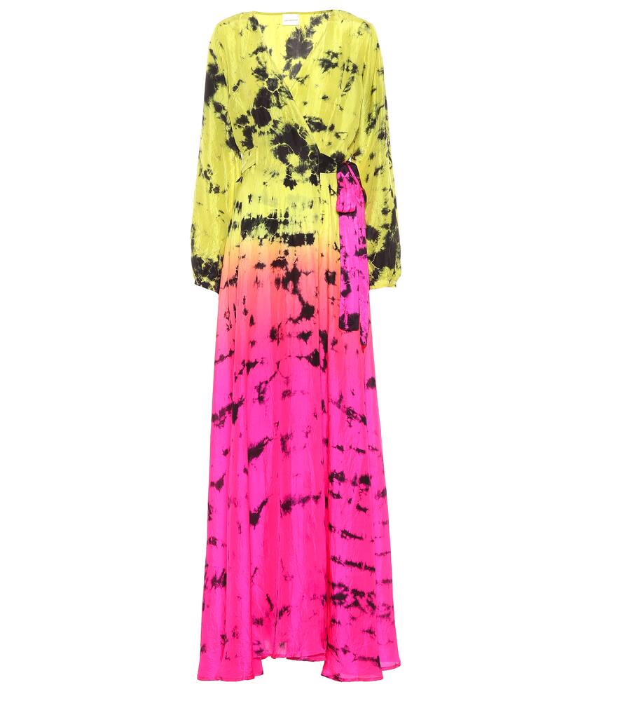 Exclusive to Mytheresa - Printed silk maxi dress