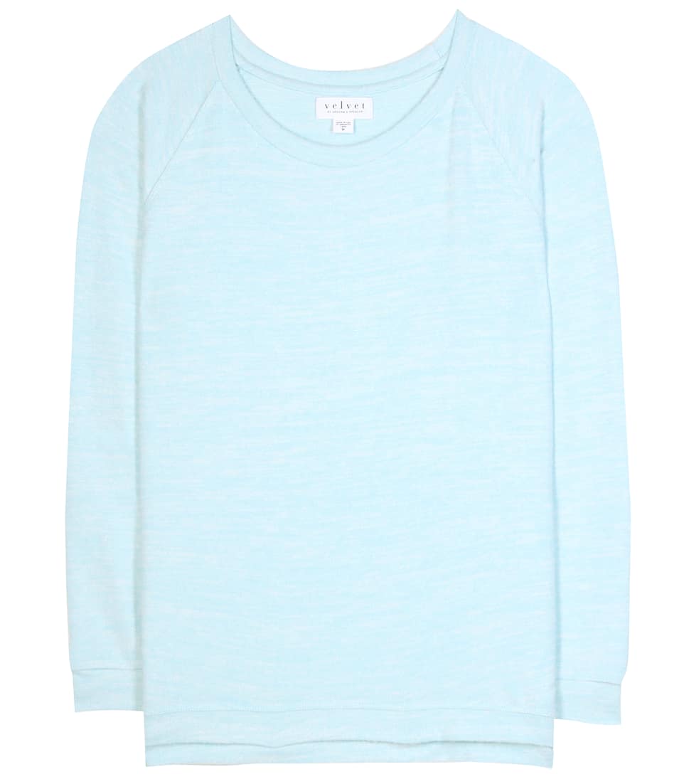 Velvet Sweatershirt Robina