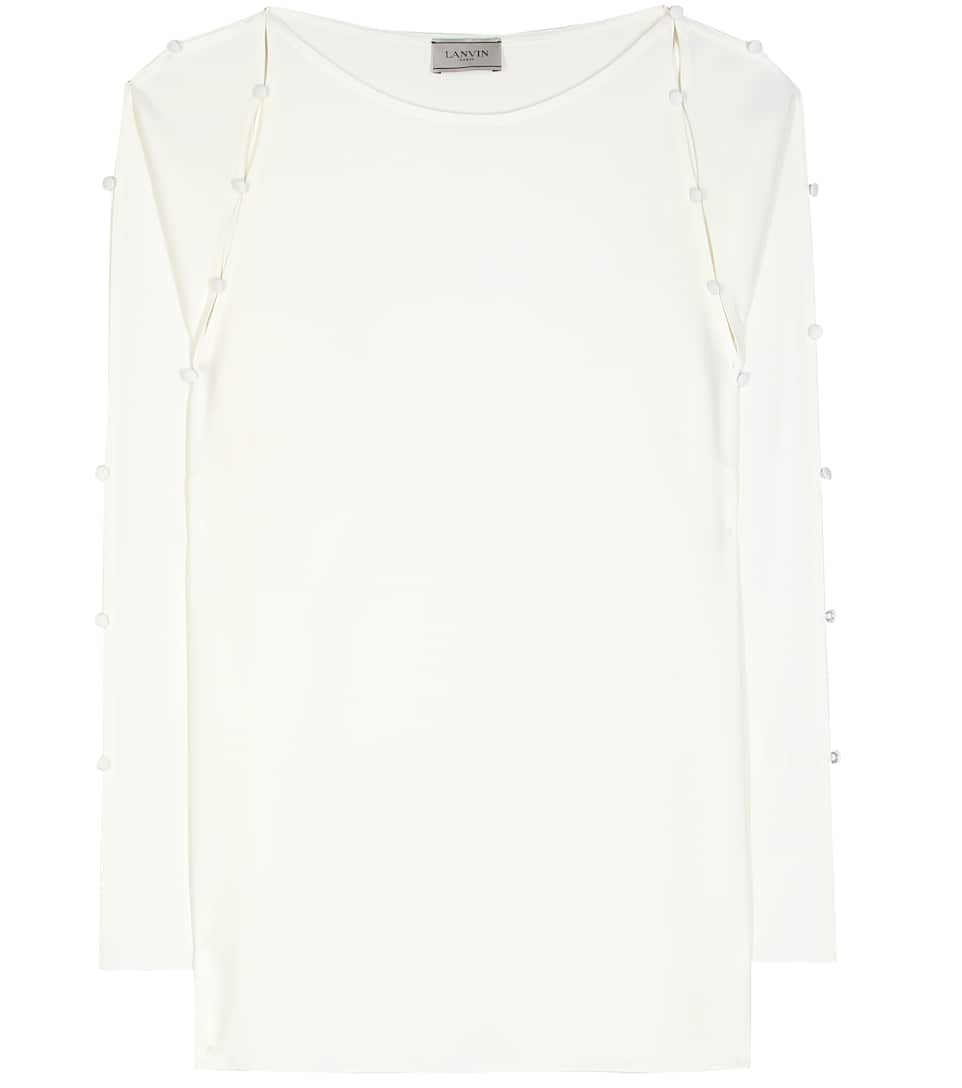 Lanvin Bluse aus Crêpe
