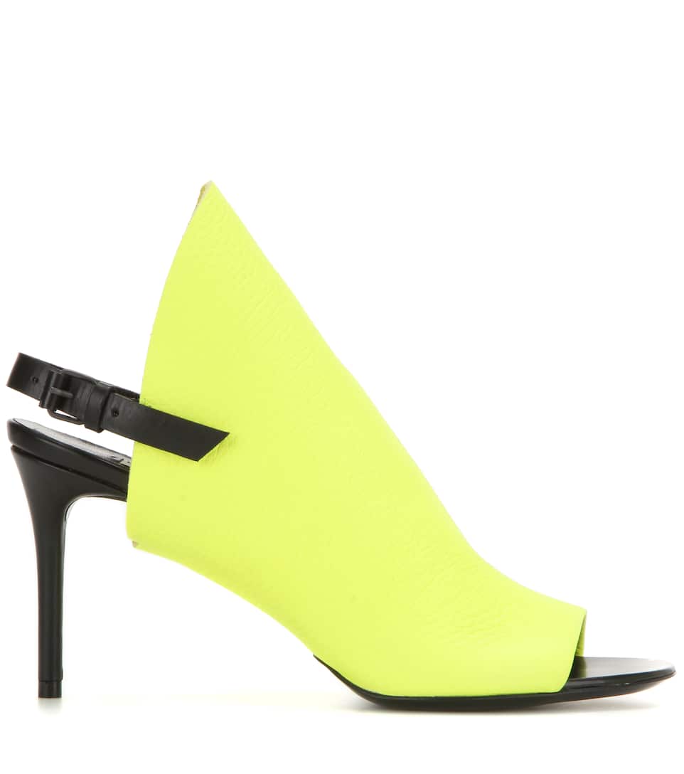 balenciaga sandals womens yellow