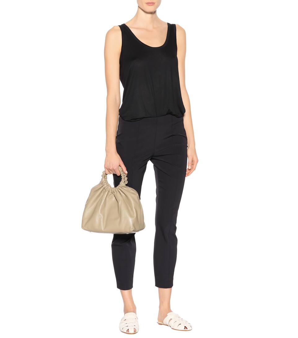 THE ROW COSSO STRETCH CROPPED TROUSERS