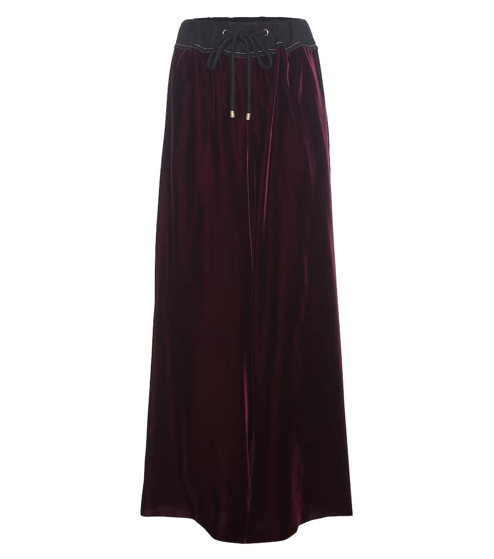 Lanvin Hose aus Samt