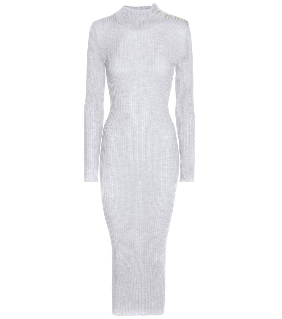 Balmain Strickkleid aus Wolle