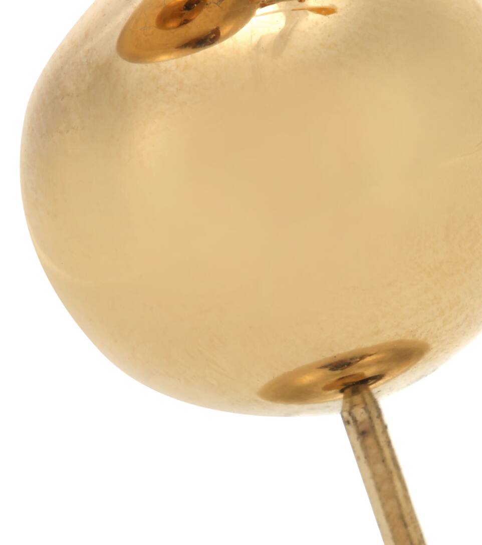 BALENCIAGA Metal Pearl clip-on earrings