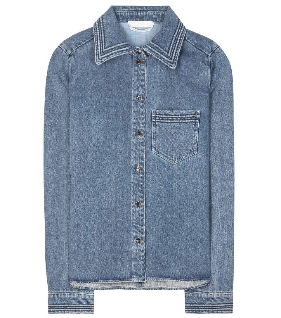 Chloé Hemd aus Denim