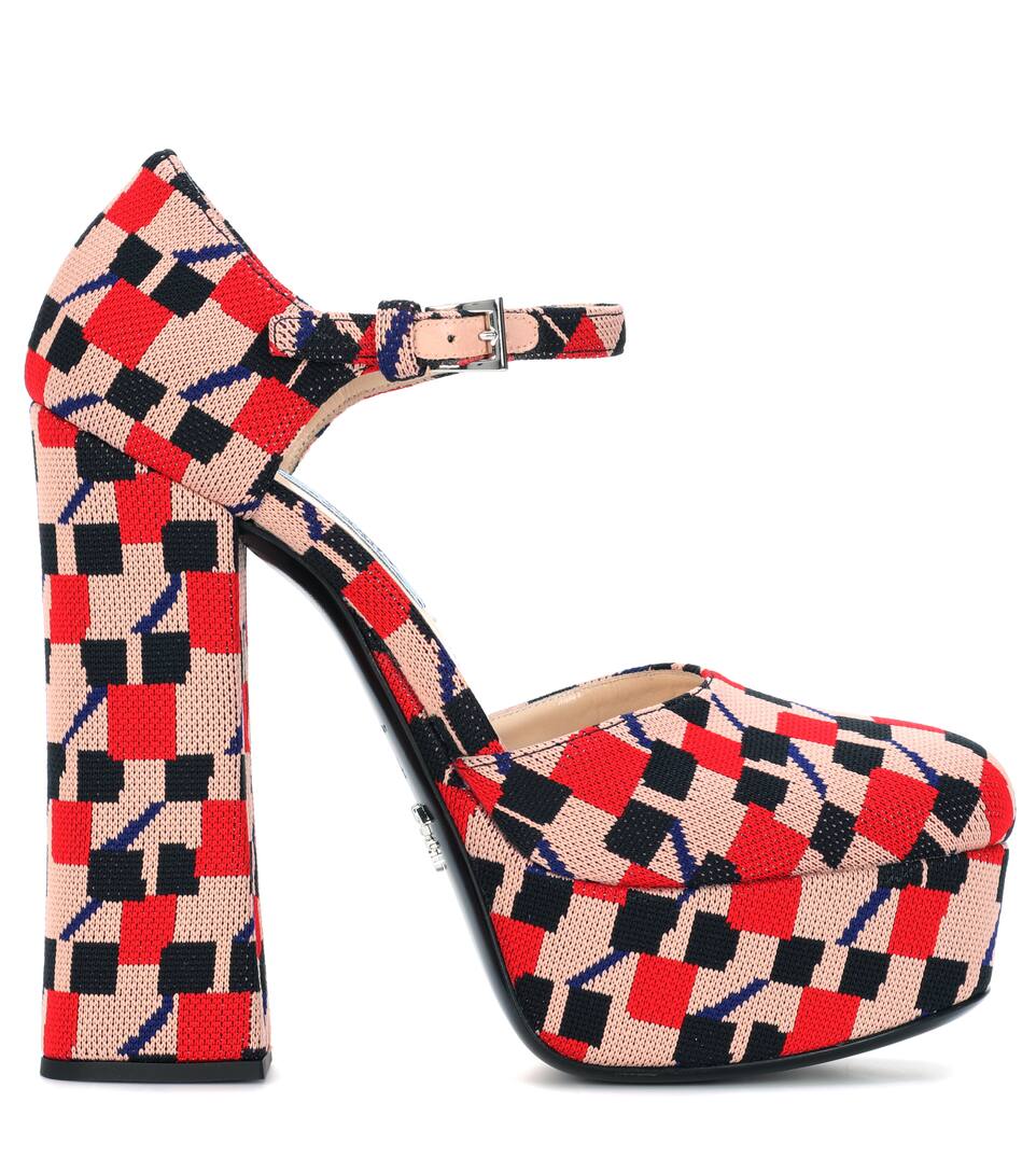PRADA PLATEAU PUMPS