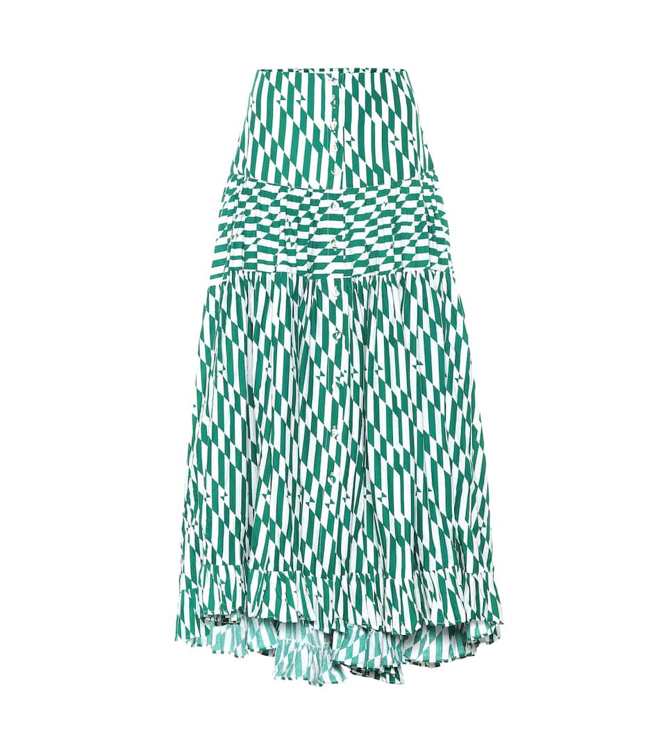 N° Penelope Artnbsp;p00368704 MiroJupe Coton En Longue Imprimé Alexandra UpjzSLqVGM