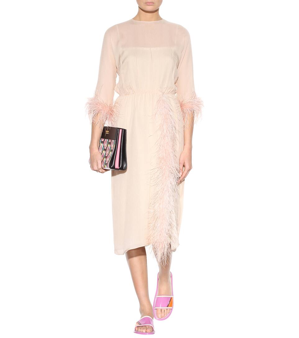 PRADA Rubber slip-on sandals