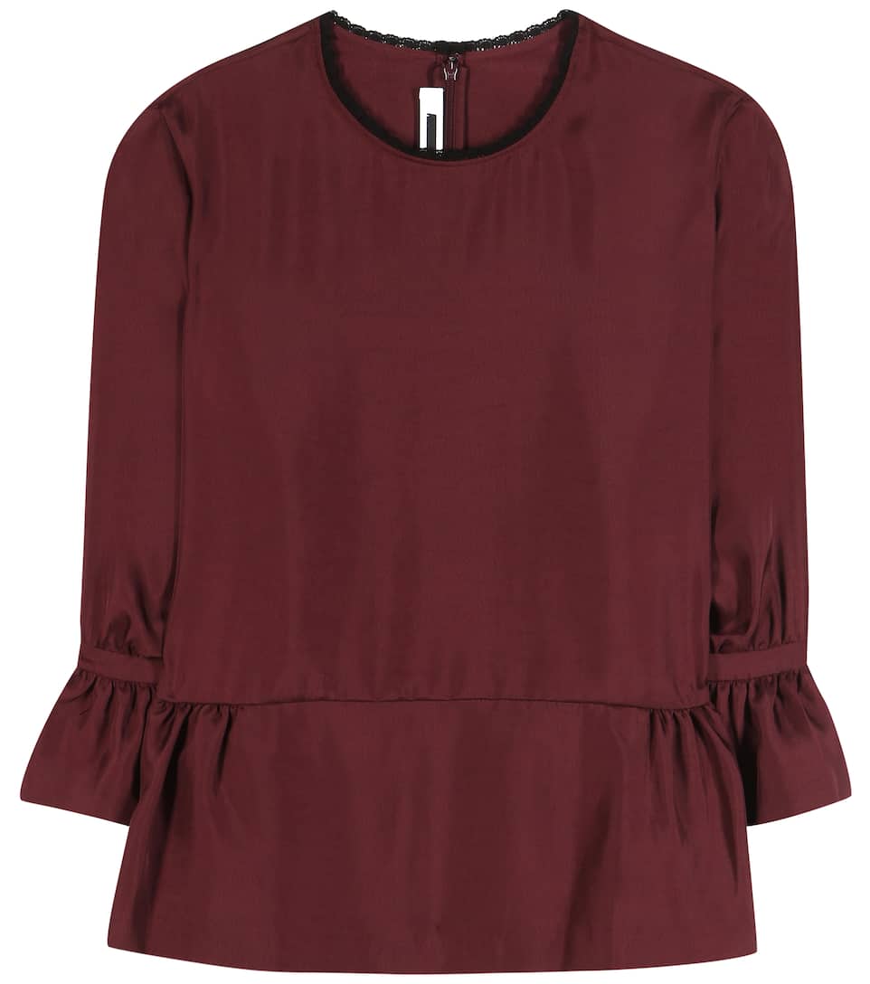 McQ Alexander McQueen Bluse aus Satin