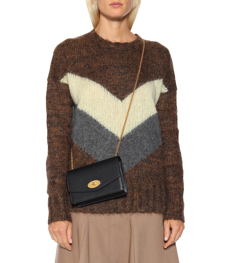 À N° Darley Cuir MulberrySac En Artnbsp;p00402564 Bandoulière Small fbYgy76
