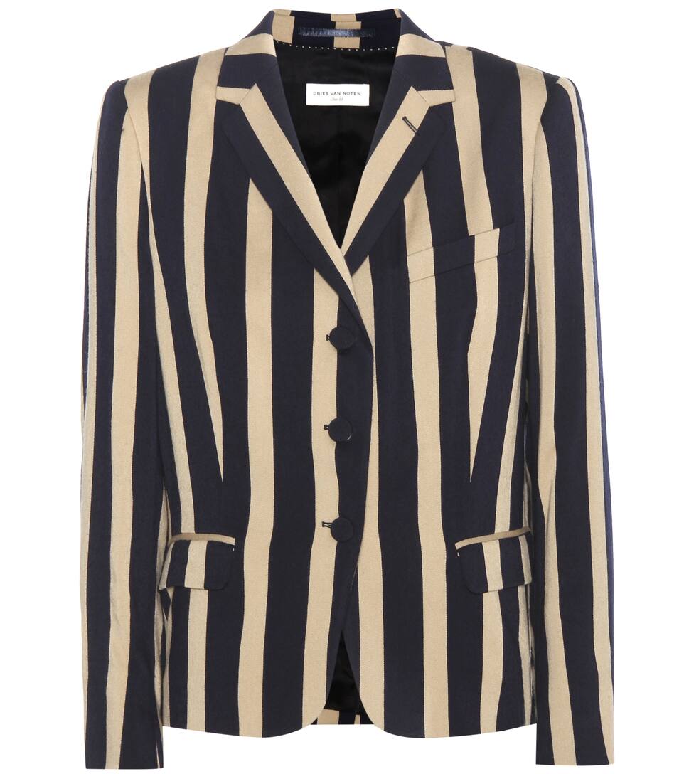 Dries Van Noten Blazer aus einem Wollgemisch