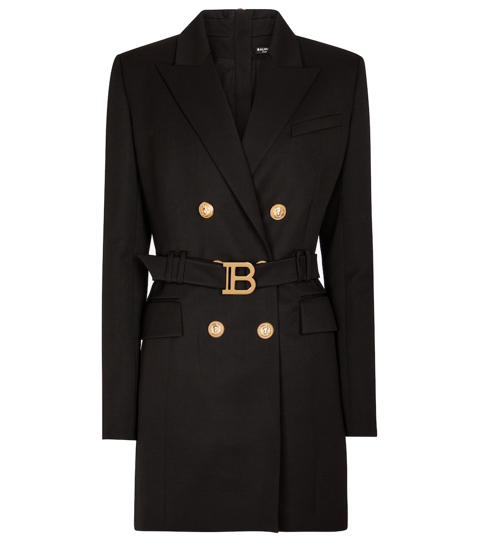 robe blazer balmain