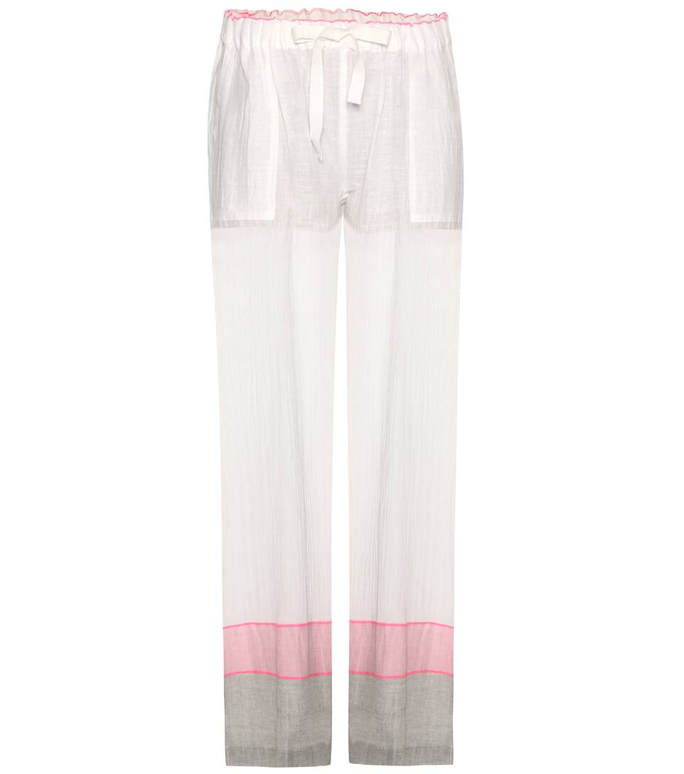 Lemlem Hose Eve Lounge Pant aus Baumwollgemisch
