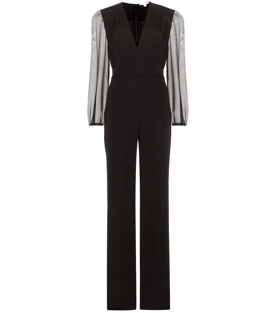 Diane von Furstenberg Jumpsuit Viona aus Seide und Seidenchiffon