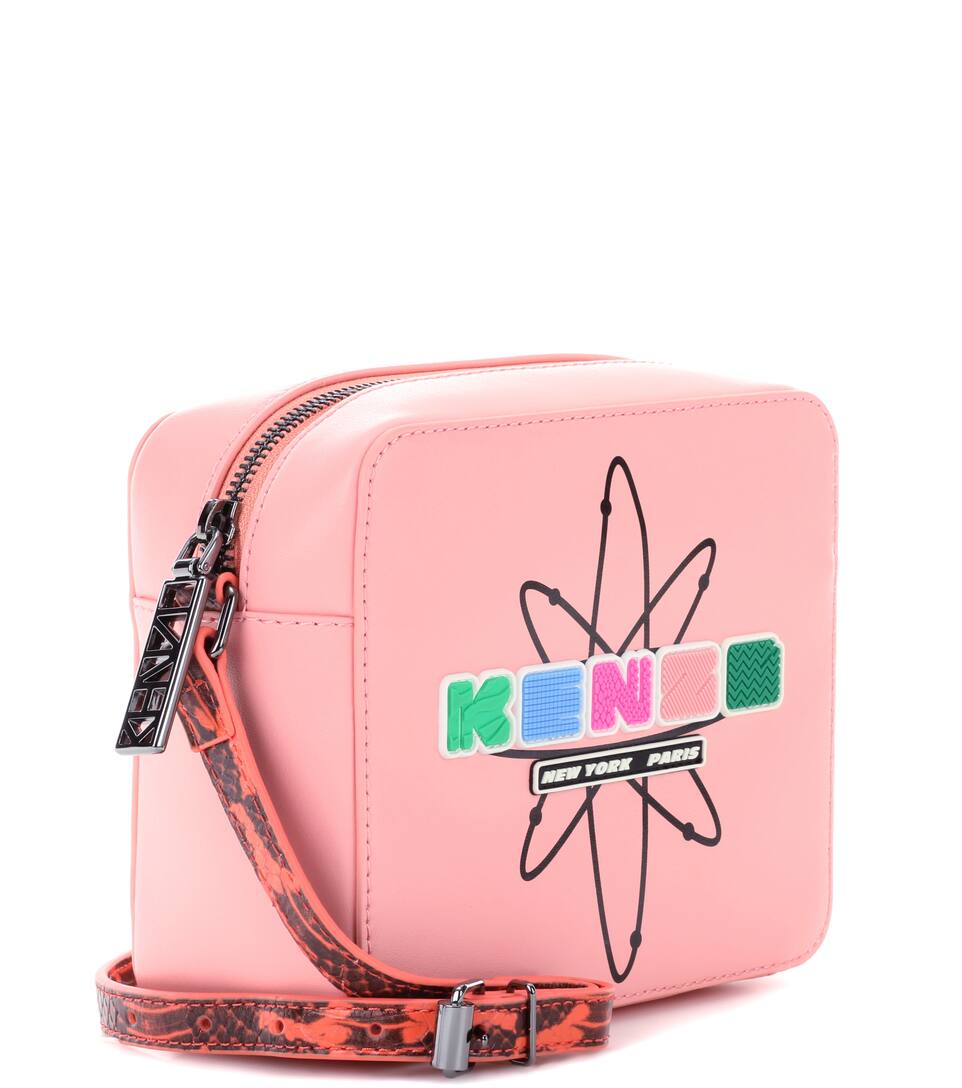Nasa Leather Shoulder Bag Kenzo * mytheresa.com