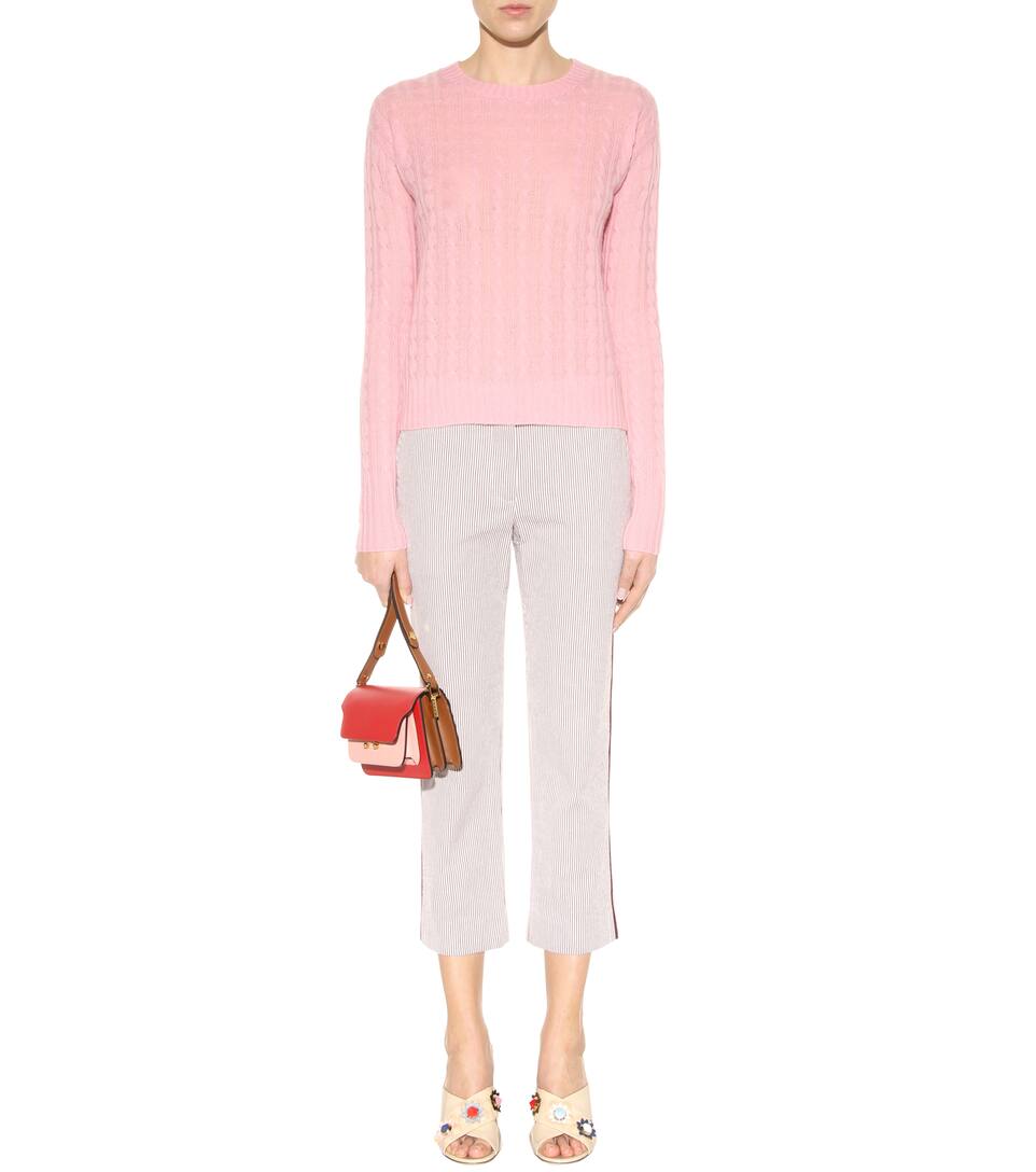 SIES MARJAN Cropped cotton trousers