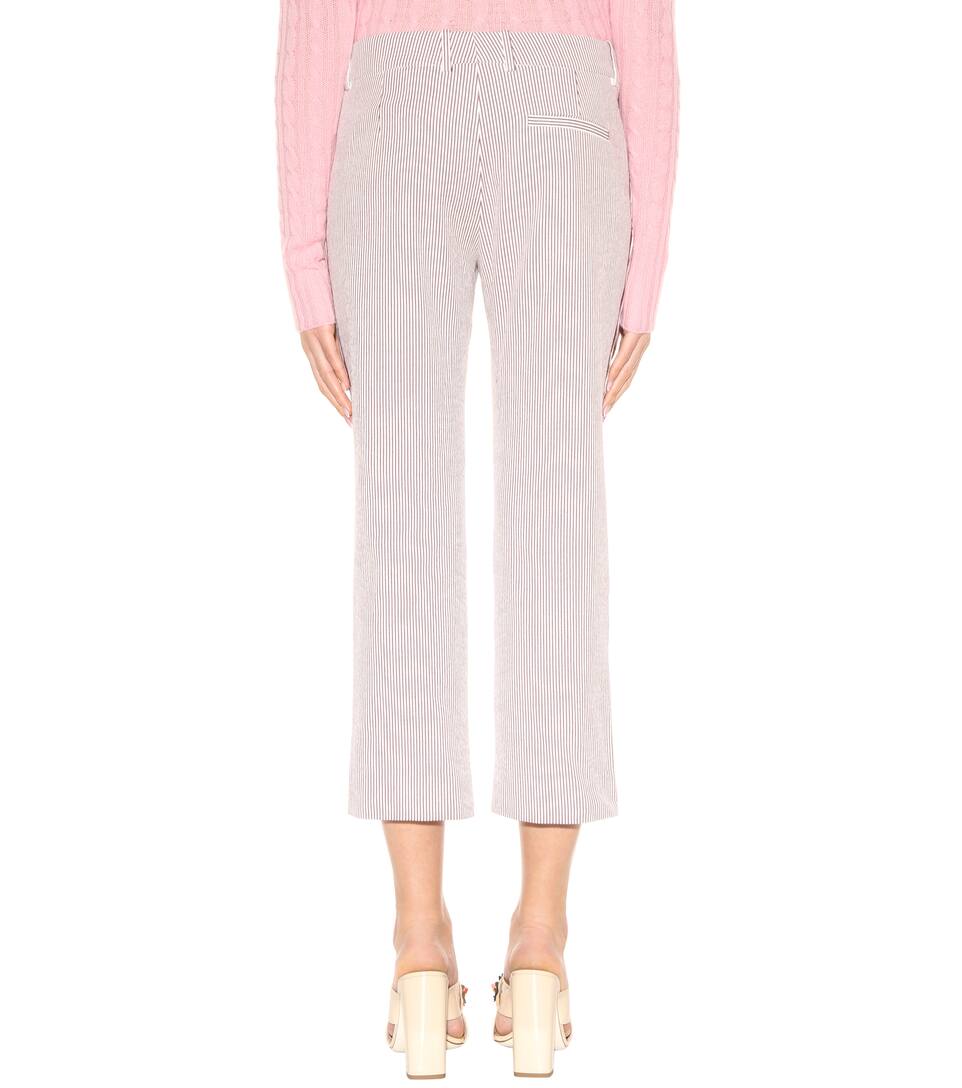 SIES MARJAN Cropped cotton trousers