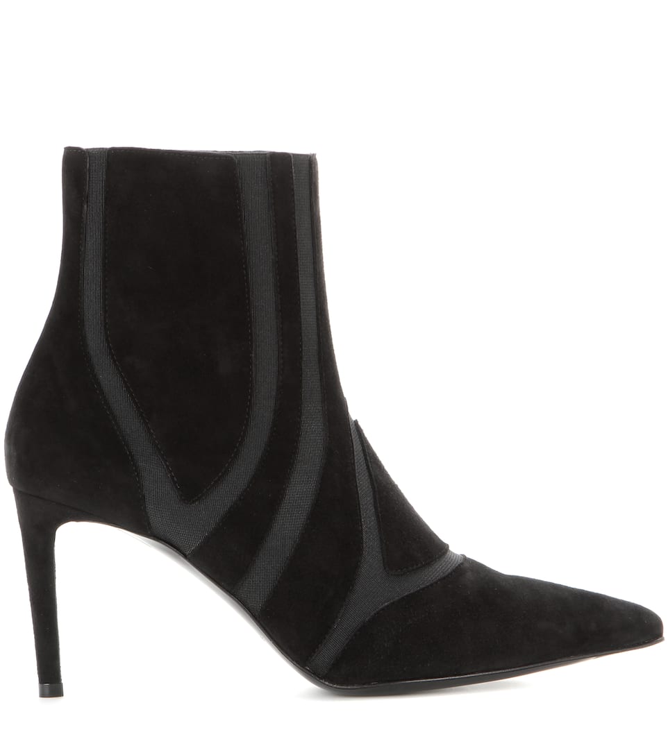 balenciaga suede boots