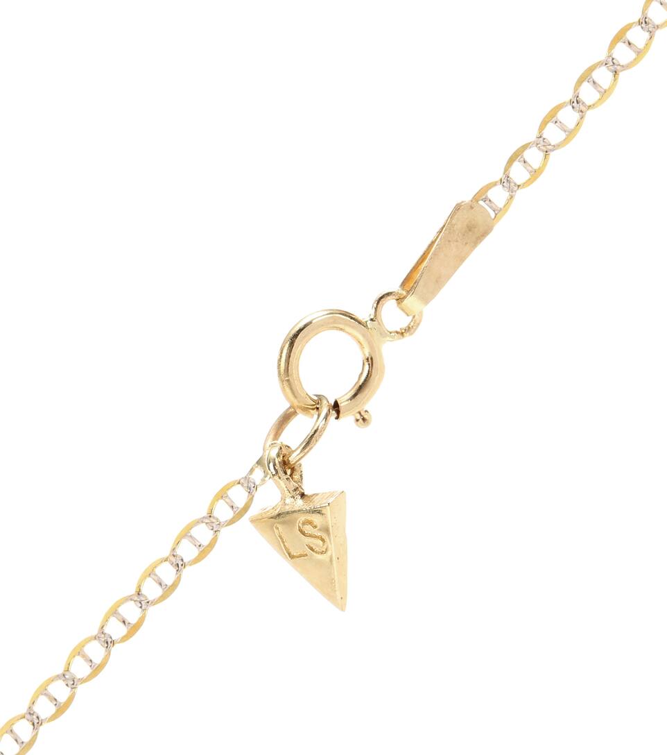LOREN STEWART BABY MARINER CHAIN 14KT YELLOW GOLD NECKLACE
