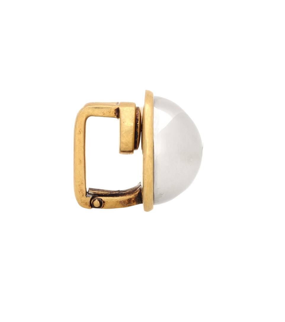 Paper clip earring balenciaga clearance