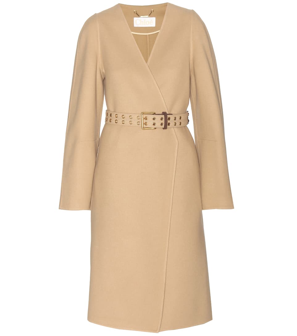 Chloé Mantel aus Wolle und Cashmere