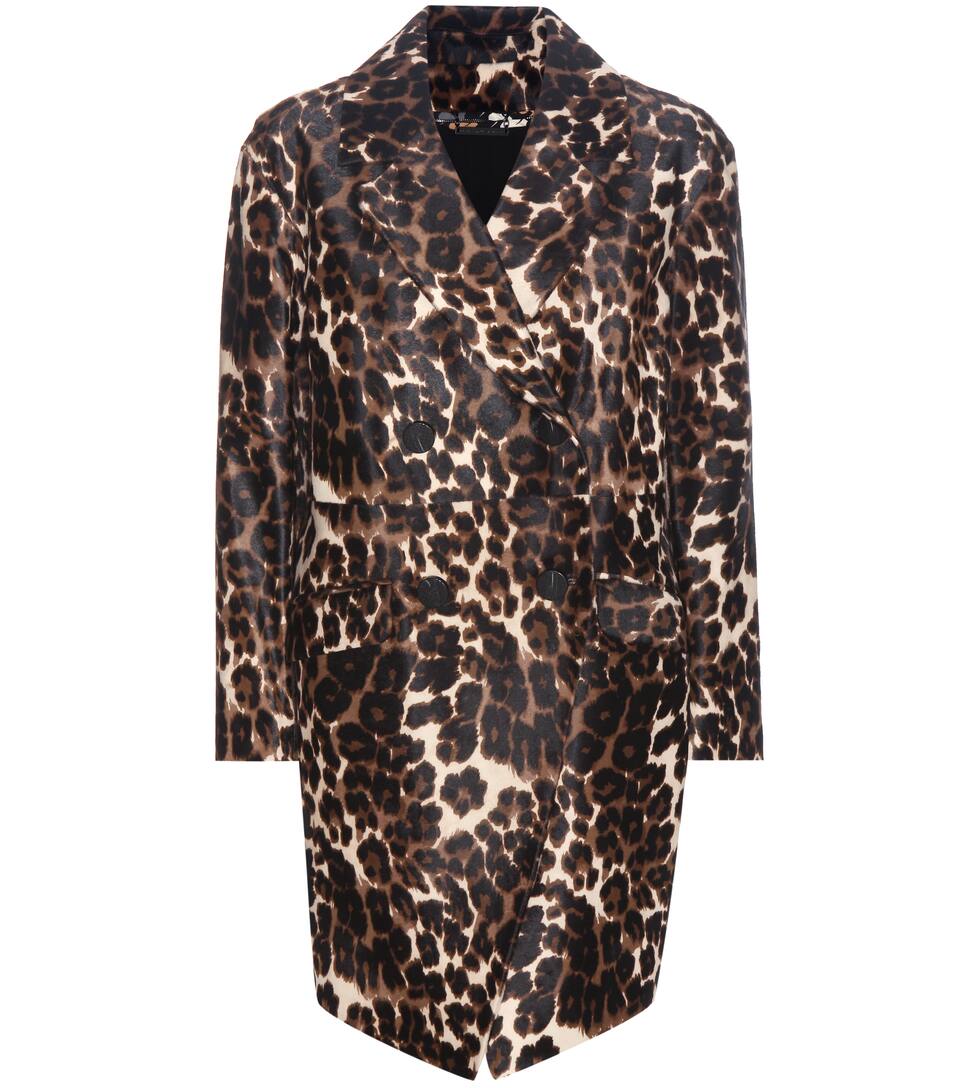 Diane von Furstenberg Mantel Finola aus Kalbshaar