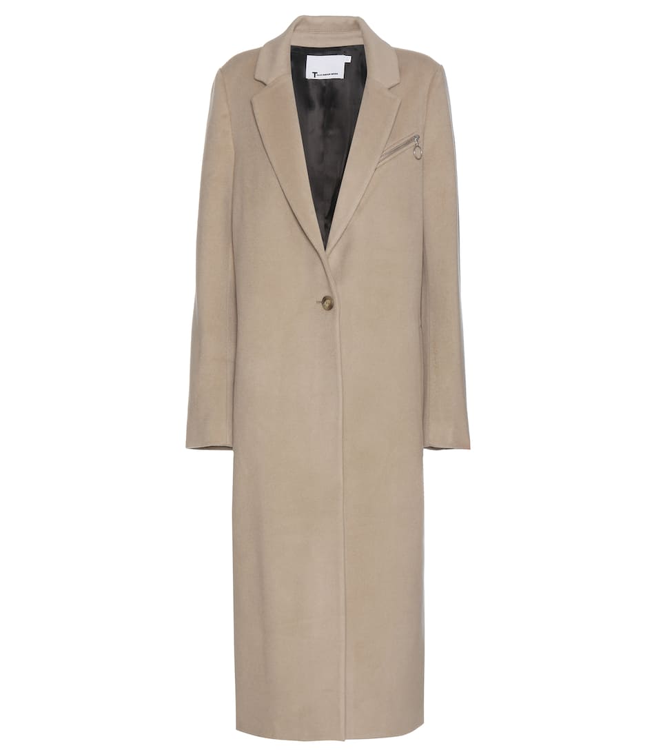 T by Alexander Wang Mantel aus Schurwolle und Cashmere