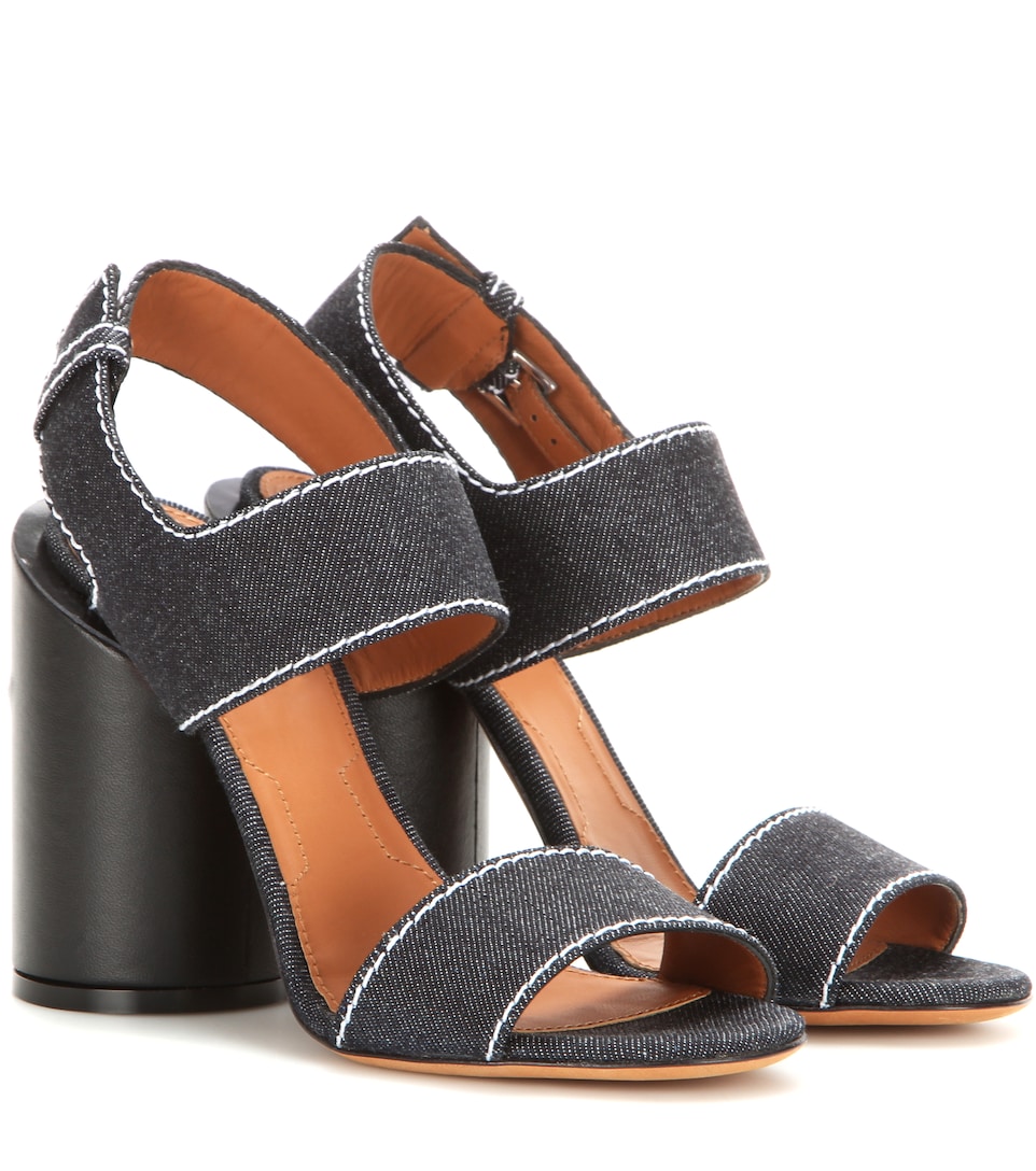 mens denim sandals