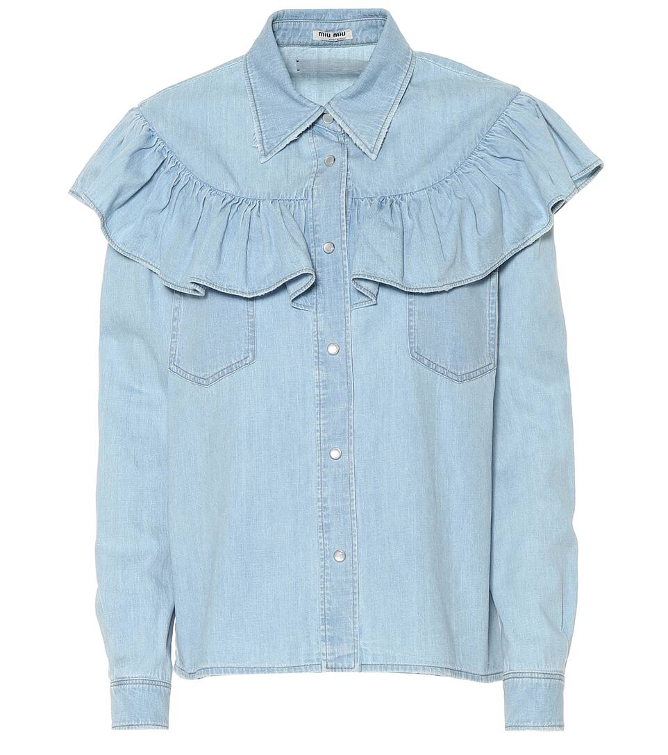 À En Volants Artnbsp;p00405999 N° Jean MiuChemise K13TFlJc