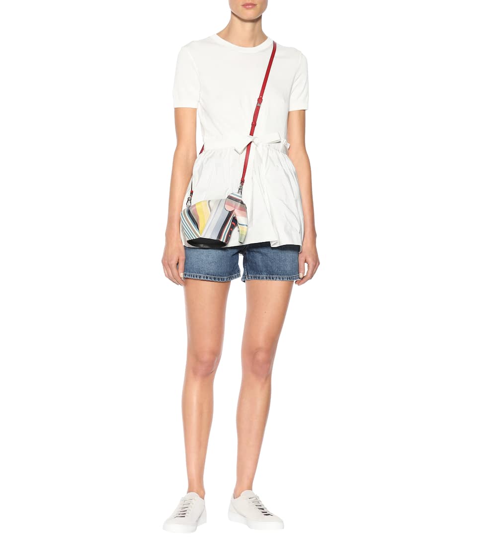 N° Mytheresa Top En MélangéMoncler Artnbsp;p00312555 Coton EYDH92ebWI