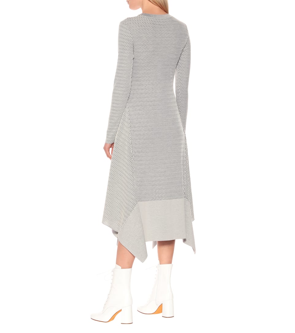 MccartneyRobe Artnbsp;p00397946 Midi Mélangée Laine En Stella N° J1TlFKc