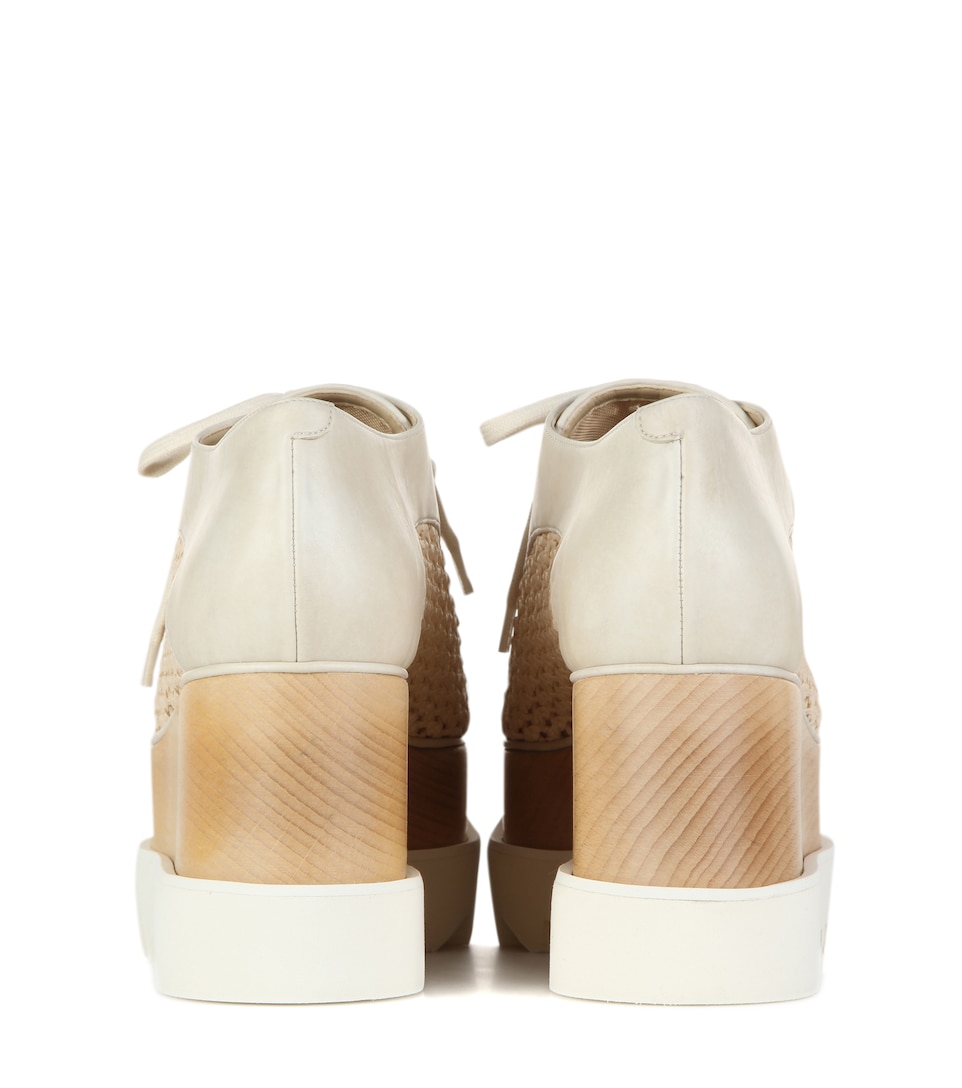 mytheresa.com - Wicker Elyse platform derby shoes - Luxury Fashion for Women / Designer clothing 