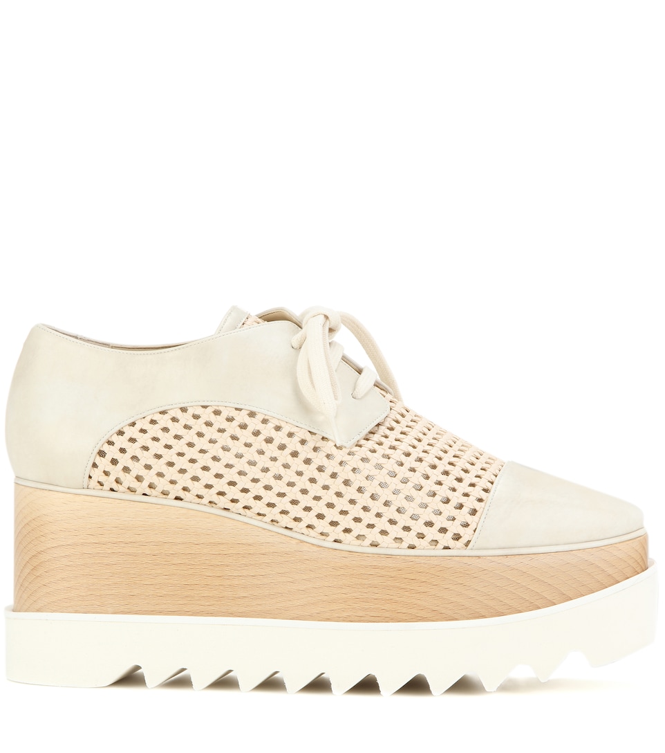 mytheresa.com - Wicker Elyse platform derby shoes - Luxury Fashion for Women / Designer clothing 