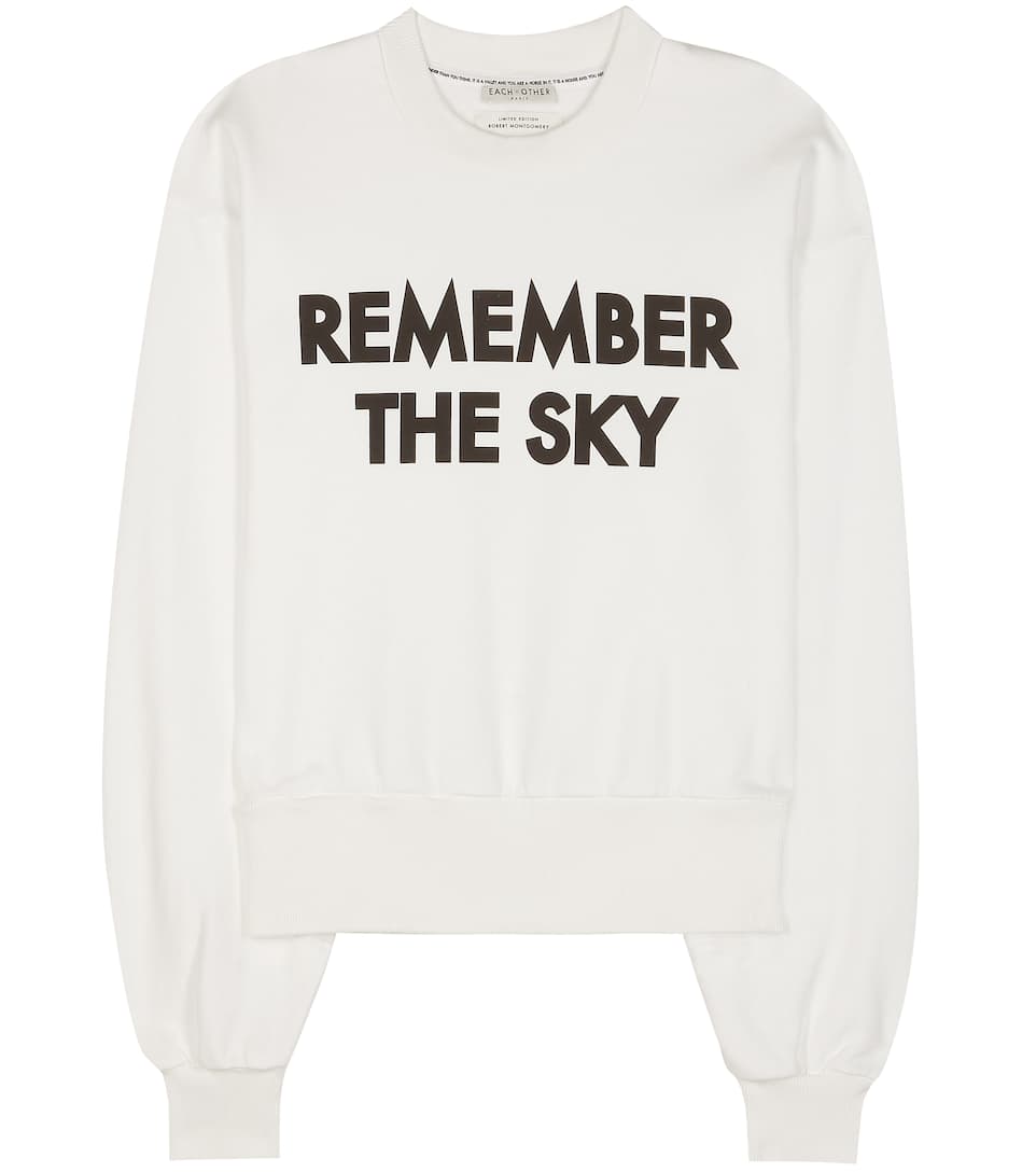Each x Other Bedrucktes Sweatshirt aus Baumwolle