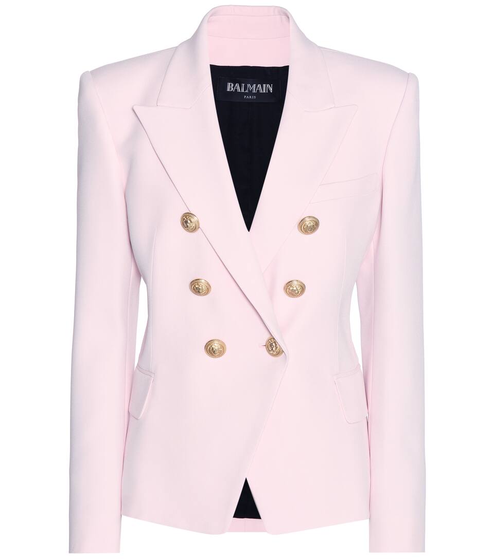 Balmain Blazer aus Crêpe