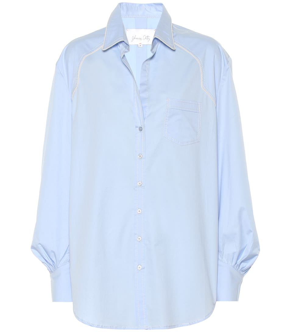 Heaven's Popeline OrtizChemise Door En Johanna Artnbsp;p00385101 N° fv7byY6g