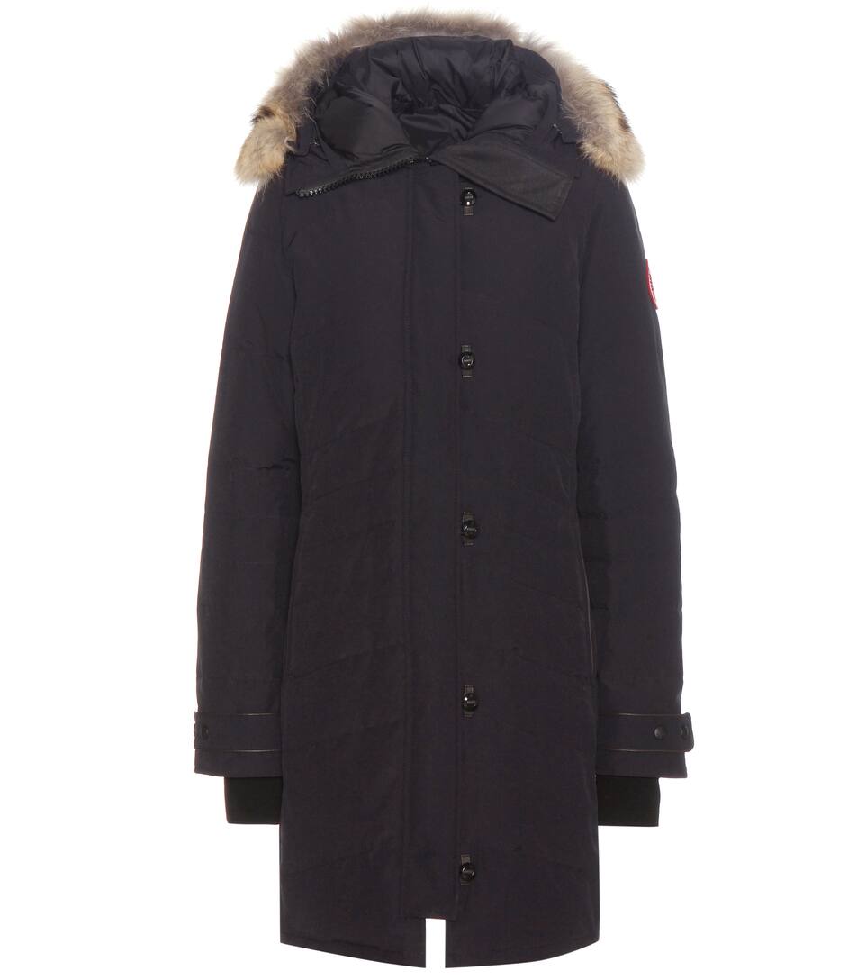 Canada Goose Gesteppter Parka Lorette mit Pelzbesatz