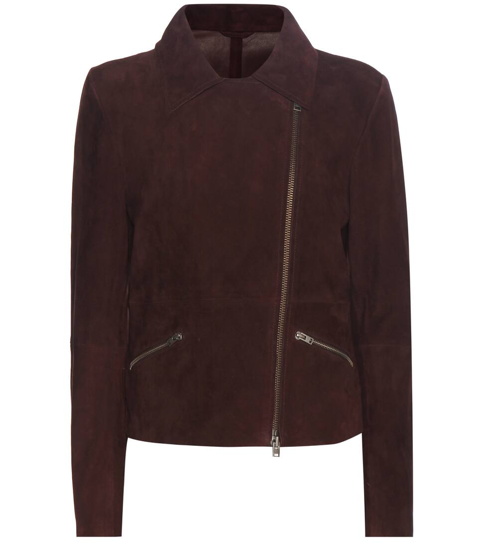 Closed Bikerjacke Lomond aus Veloursleder