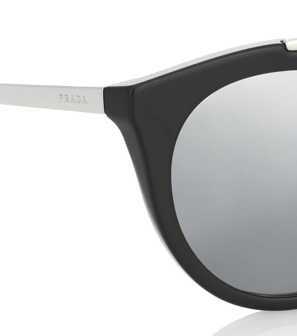 prada acetate cat eye sunglasses