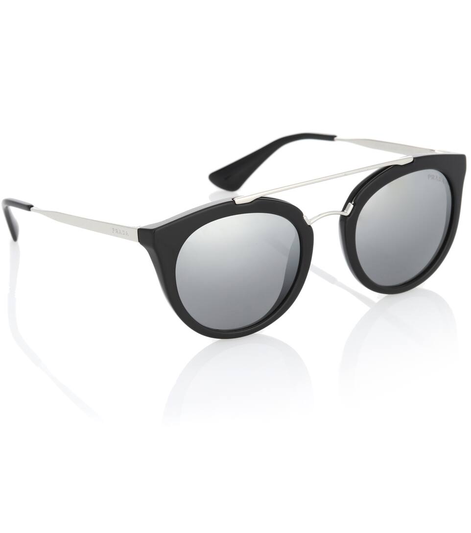 prada acetate cat eye sunglasses