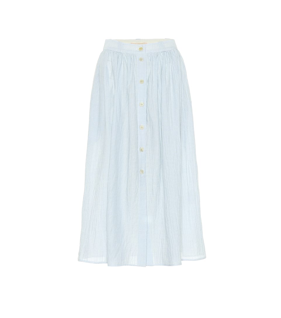 Brock – Jupe CollectionExclusivité Artnbsp;p00390323 Midi N° Olivo Coton En bY6f7yg