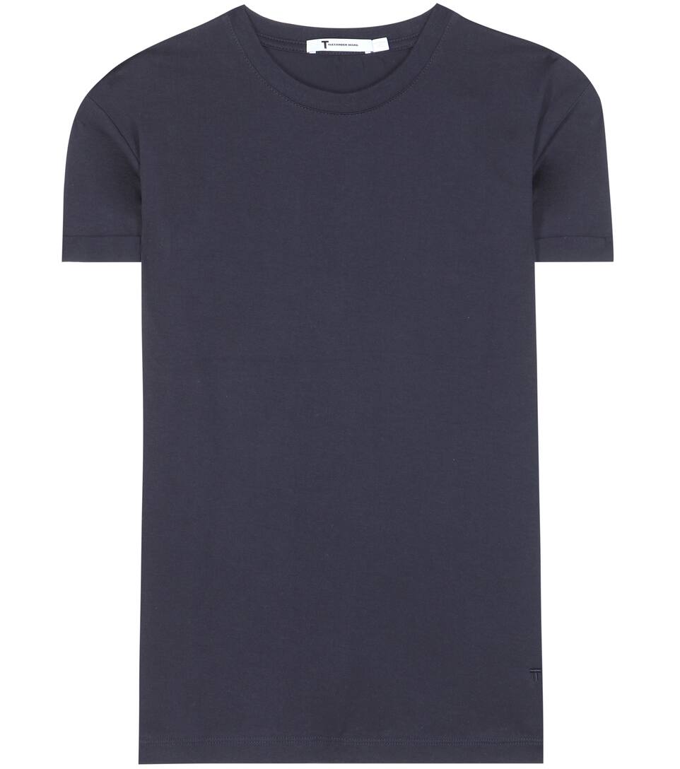 T by Alexander Wang T-Shirt aus Baumwolljersey