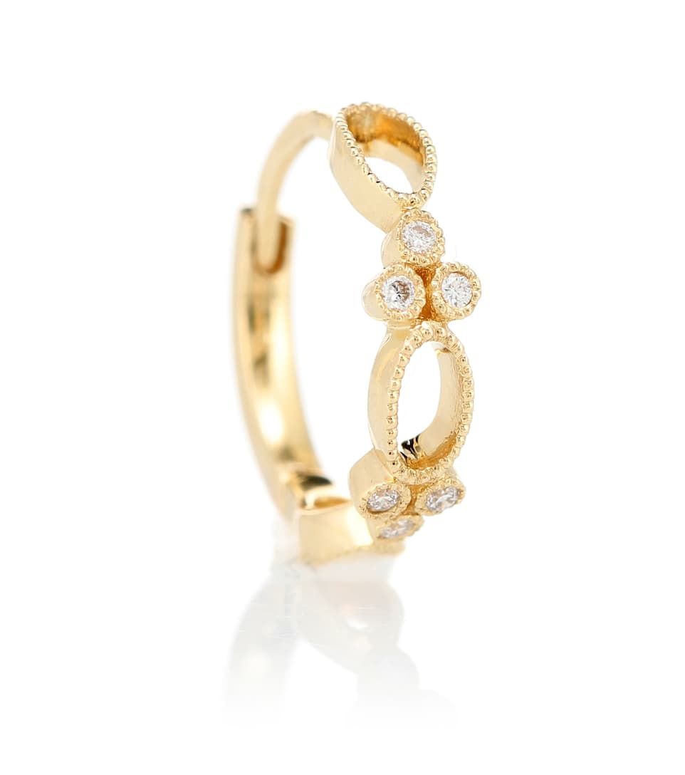 D'oreille Artnbsp;p00345094 HoopStone Diamants Boucle Paris Jaune Ct Unique Or Mytheresa N° 18 Tiny Et En Volupte PiukZOX