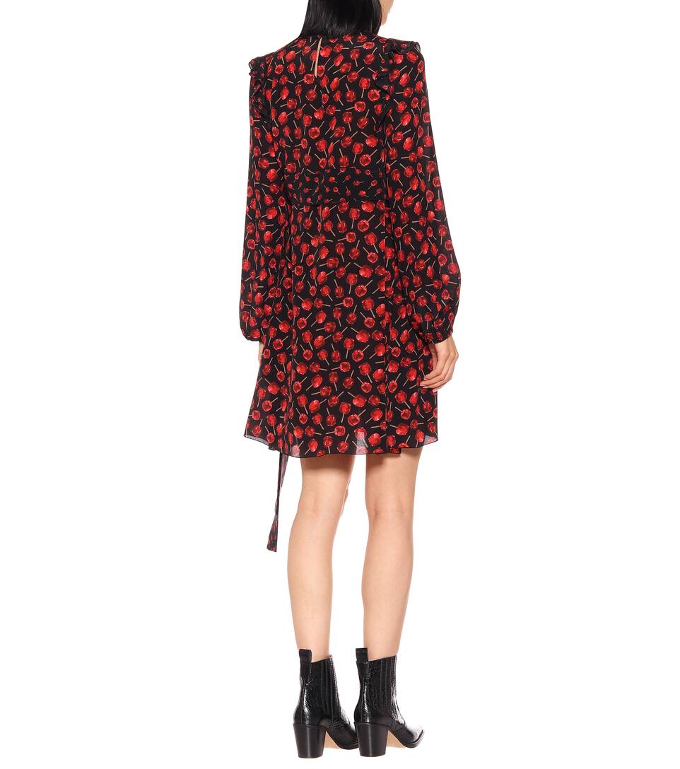 Soie Artnbsp;p00393758 N° En À Imprimée N°21Robe Volants Jc1KTlF3