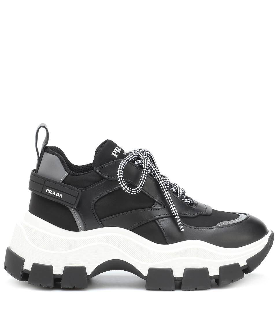 Leder Mit PradaArt Sneakers Sneakers nrnbsp;p00404422 tshQdr