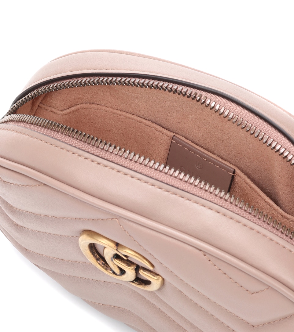 gucci marmont matelasse leather belt bag