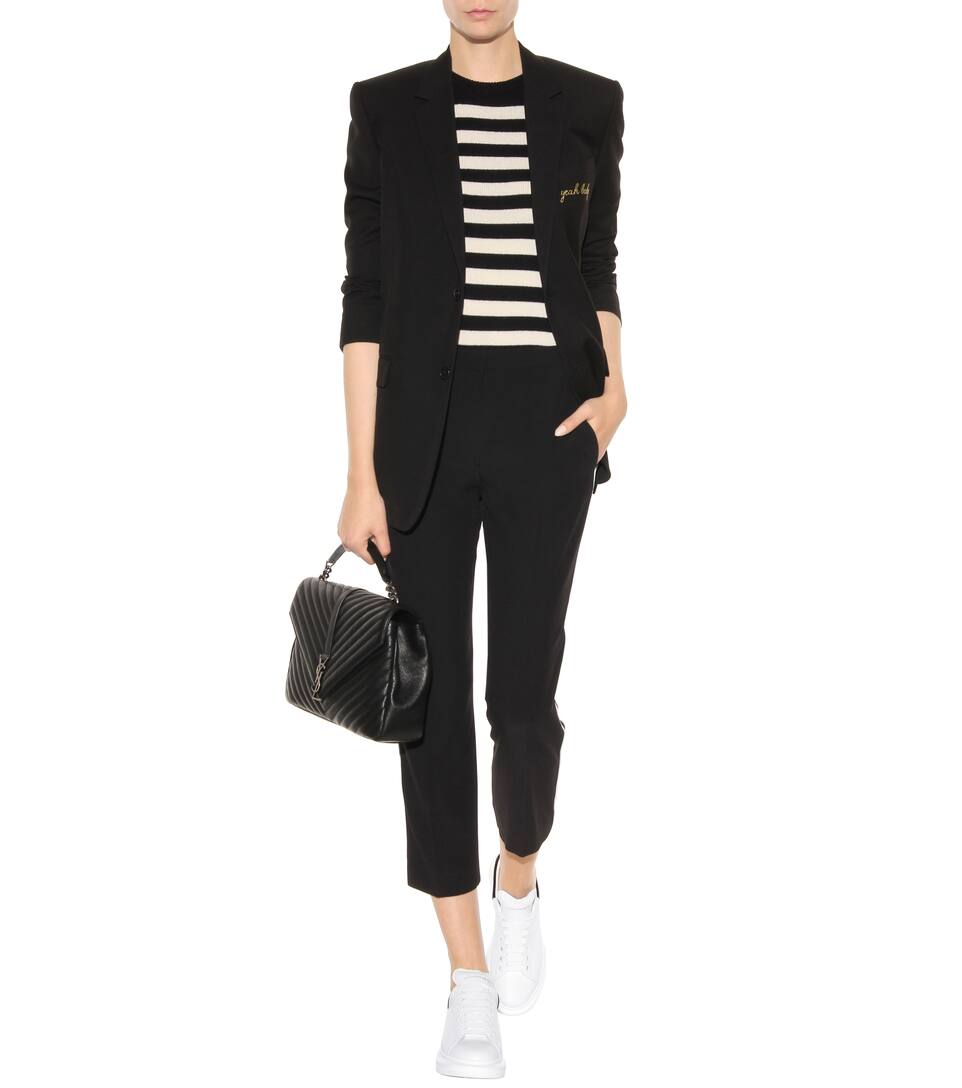 Collège Monogram quilted leather shoulder bag Luxury