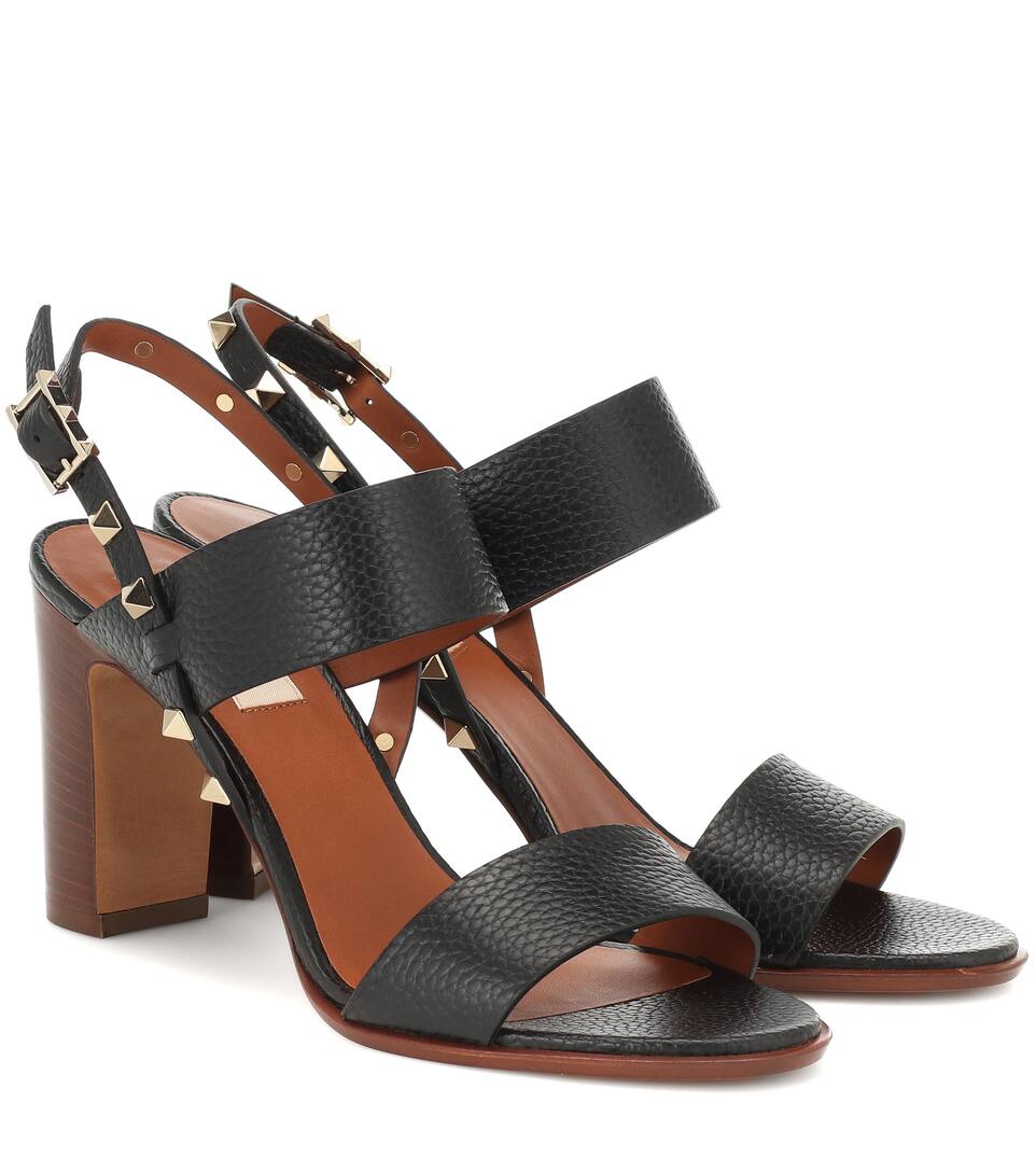 Garavani Aus Art Leder Valentino sandalen nrnbsp;p00384132 Slingback 6gv7mbyIfY