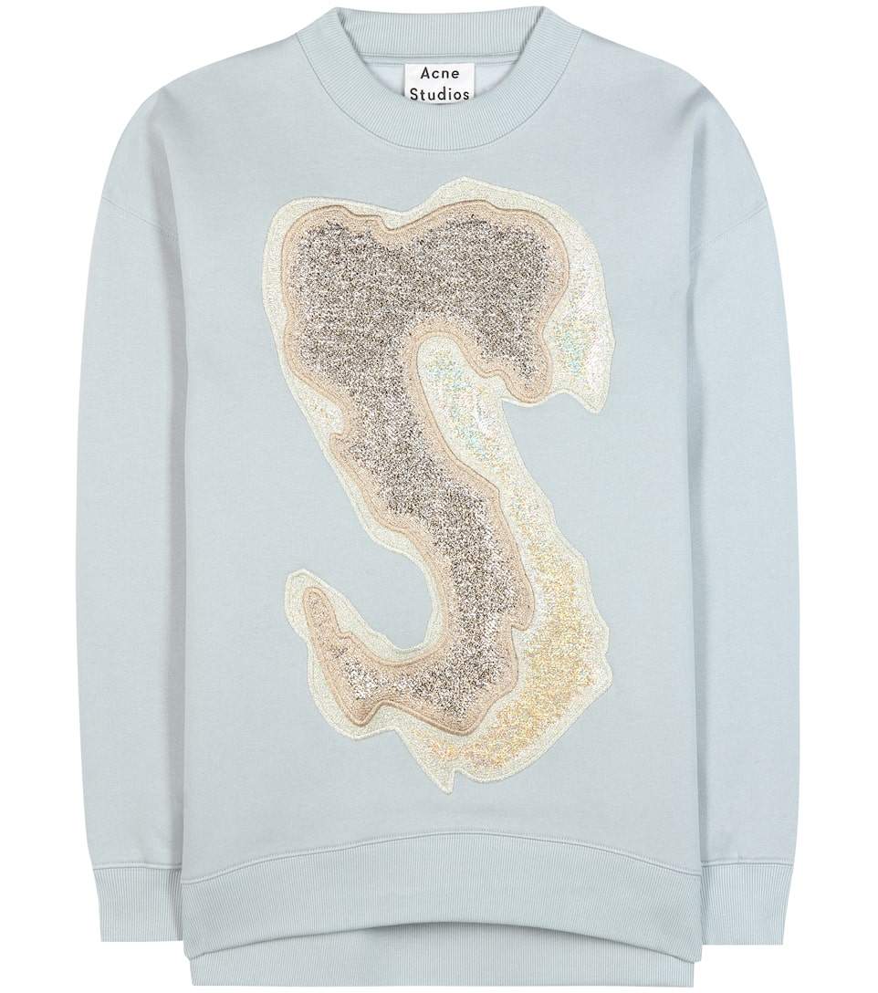 Acne Studios Sweatshirt Karvel mit Stickerei