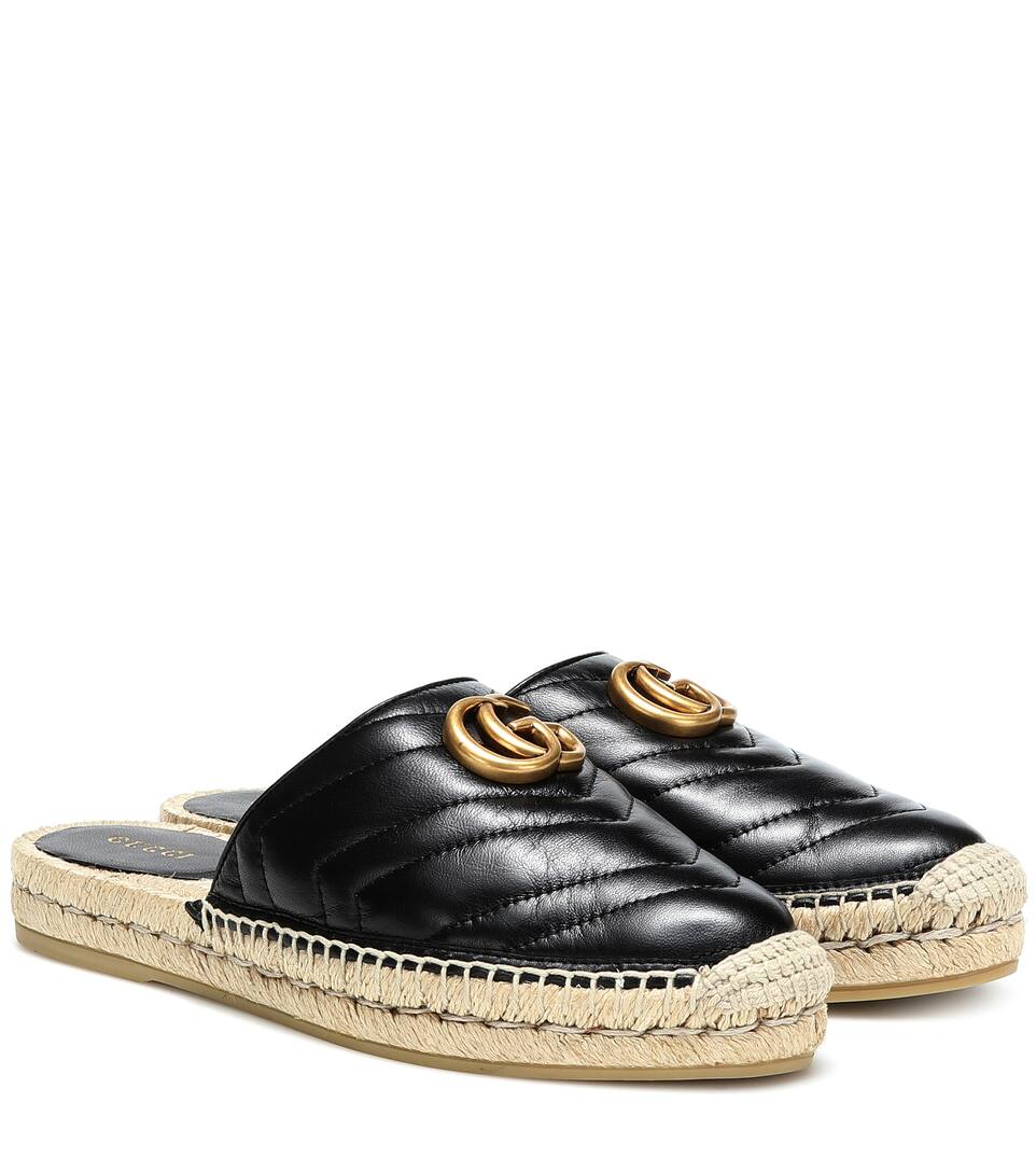 pilar platform espadrille mule gucci